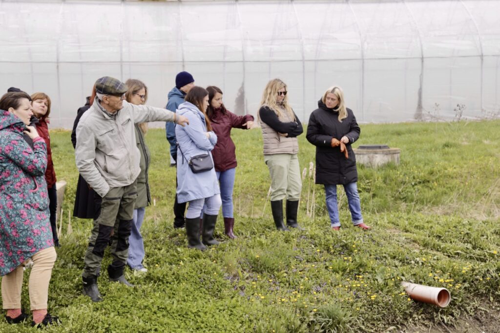 Stakeholder visit at the Latvian pilot site